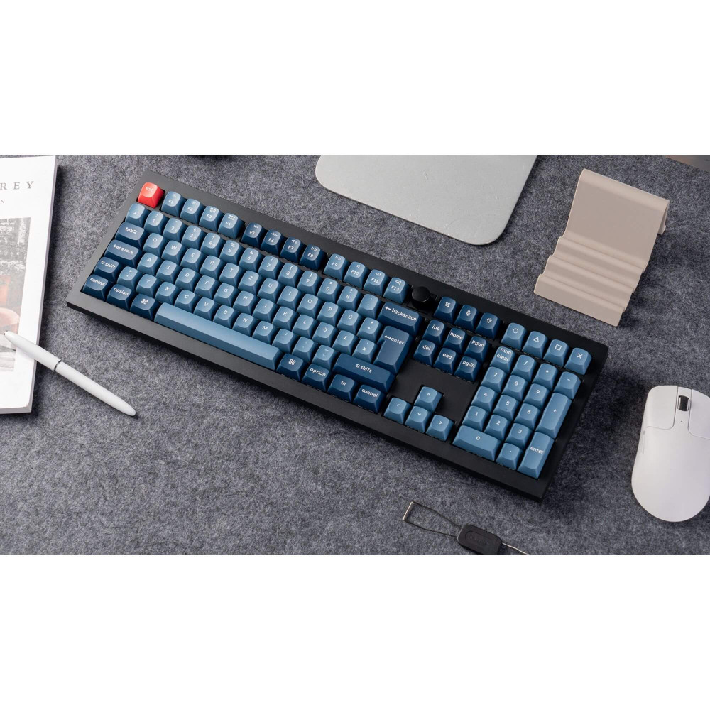 Keychron V6 Max – Clavier mécanique sans fil QMK avec disposition pleine grandeur