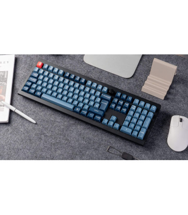 Keychron V6 Max – Kabellose mechanische QMK-Tastatur mit Full-Size-Layout
