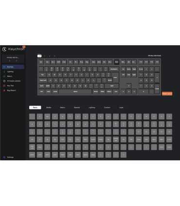 Keychron V6 Max – Kabellose mechanische QMK-Tastatur mit Full-Size-Layout