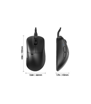 Pulsar souris de jeu filaire Xlite – ergonomique, ultra-légère et précise pour les joueurs professionnels