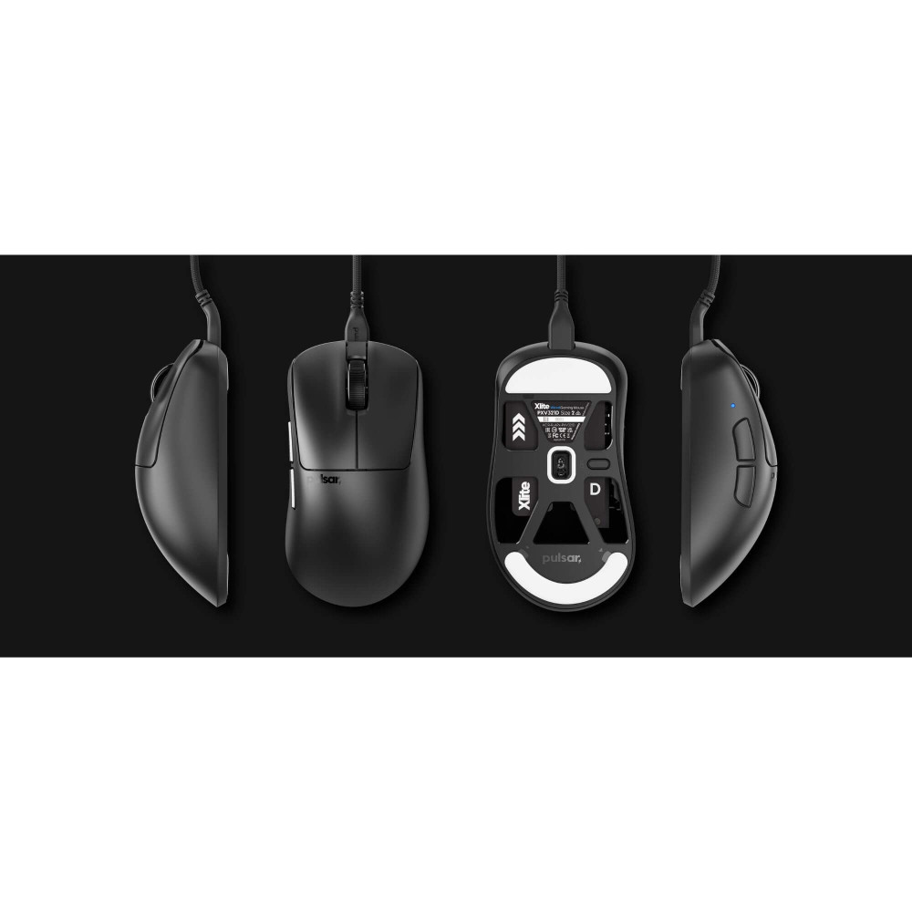 Pulsar souris de jeu filaire Xlite – ergonomique, ultra-légère et précise pour les joueurs professionnels