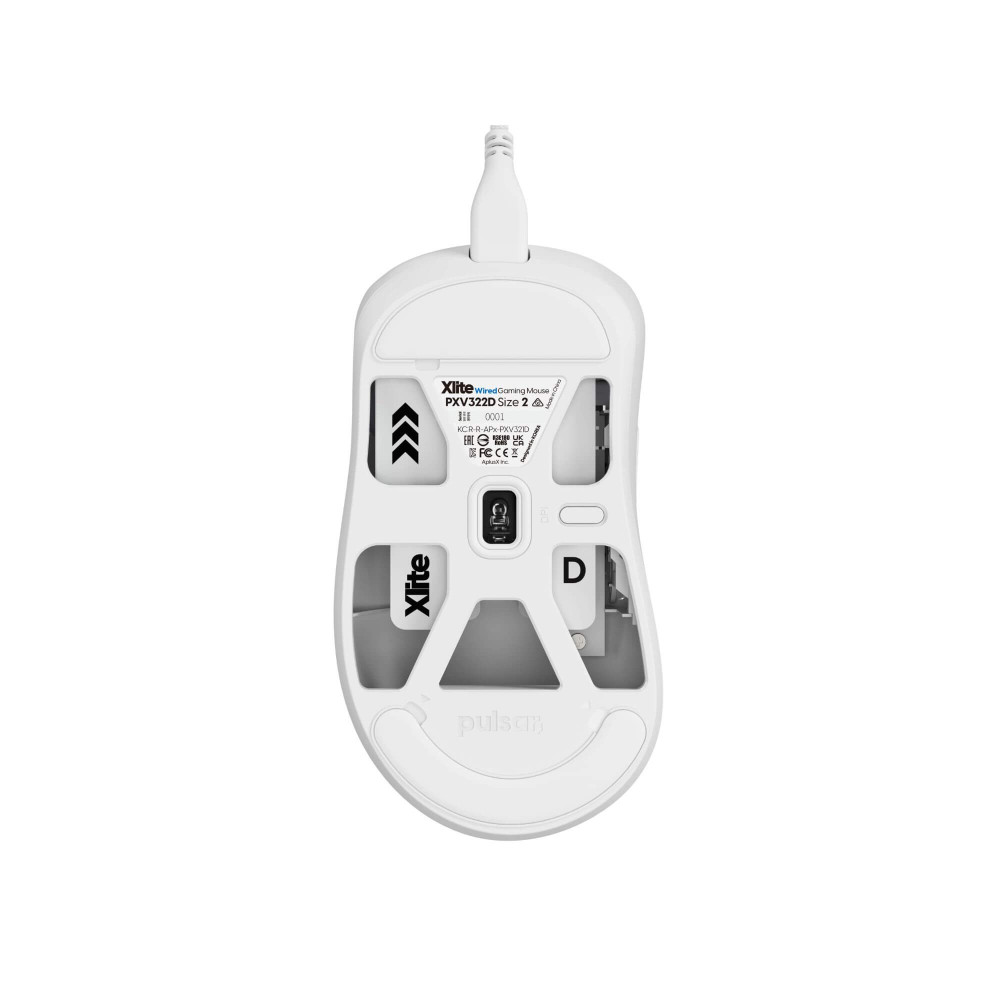 Pulsar souris de jeu filaire Xlite – ergonomique, ultra-légère et précise pour les joueurs professionnels