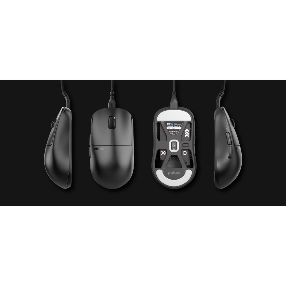 Pulsar X2H Wired Gaming Mouse – Ultralight, Ergonomic & Highest Precision for Pro Gamers