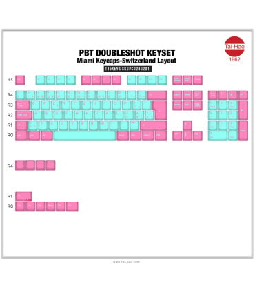 Tai-Hao PBT Miami Lights 116 Keys (ISO-CH)