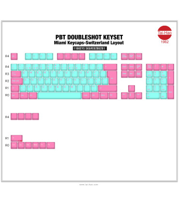 Tai-Hao PBT Miami Lights 116 touches (ISO-CH)