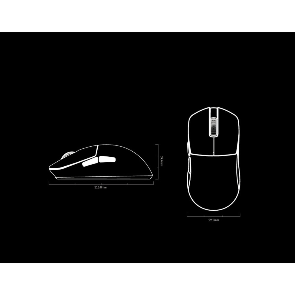 Lemokey G1 Wireless Gaming Maus – Ultraleicht und 8000 Hz Polling Rate