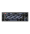Keychron Lemokey L3 Carbon Black QMK Interrupteur Banane (ISO-CH) avec Bouton