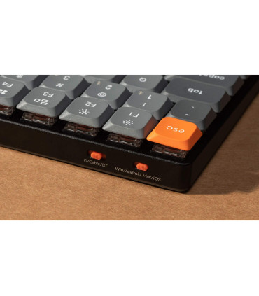 Keychron K1 Max – Clavier mécanique sans fil ultra-mince pour Mac et Windows