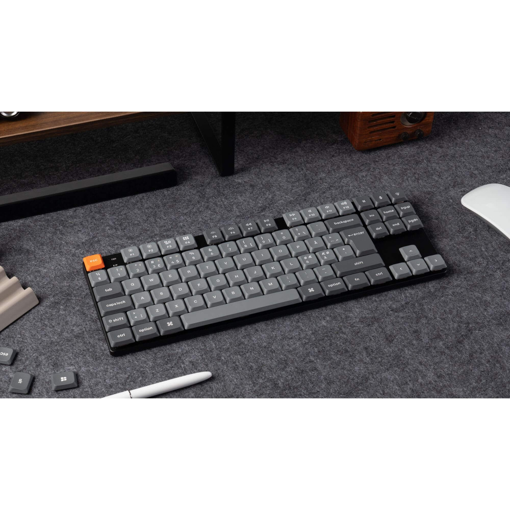 Keychron K1 Max – Ultraflache, kabellose mechanische Tastatur für Mac & Windows