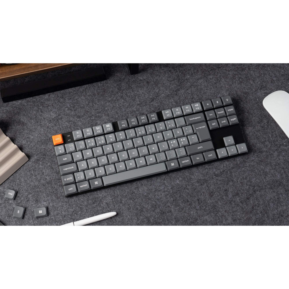 Keychron K1 Max – Ultraflache, kabellose mechanische Tastatur für Mac & Windows