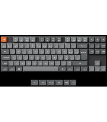 Keychron K1 Max – Clavier mécanique sans fil ultra-mince pour Mac et Windows