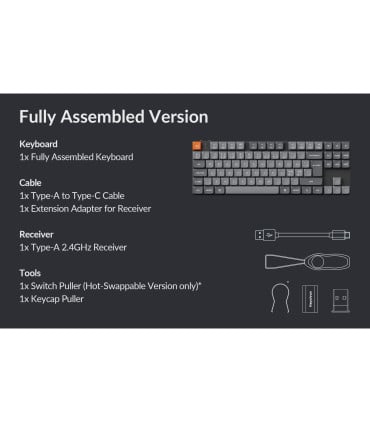 Keychron K1 Max – Clavier mécanique sans fil ultra-mince pour Mac et Windows