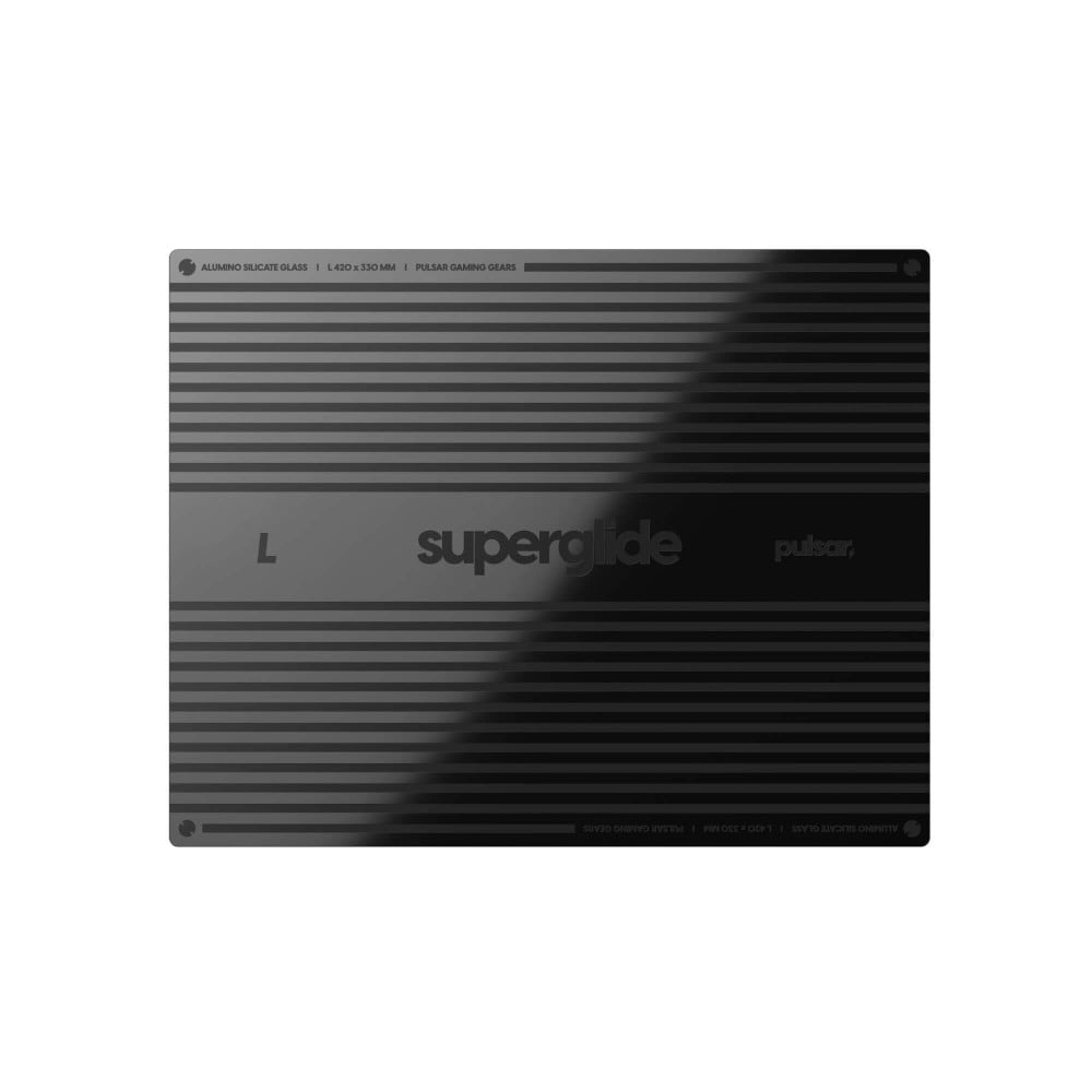Superglide Glass Mousepad v2 – Perfekte Präzision und Stabilität für Gamer und Profis