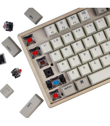 Keychron K8 Interrupteur rouge non rétroéclairé remplaçable à chaud (ANSI)