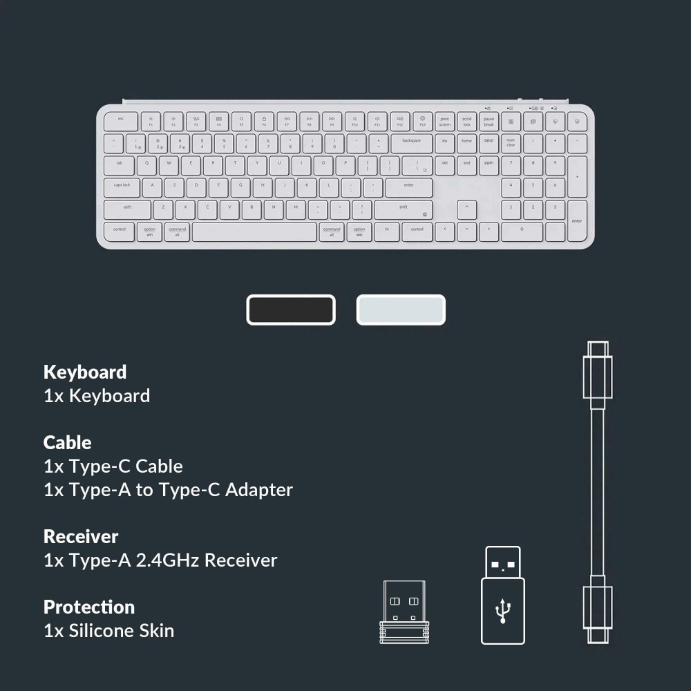 Keychron B6 Pro – Ultra-Lightweight Wireless Keyboard with Long Battery Life