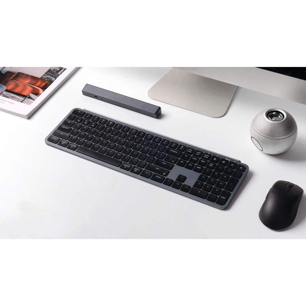 Keychron B6 Pro – Ultraleichte Kabellose Tastatur mit Langer Akkulaufzeit