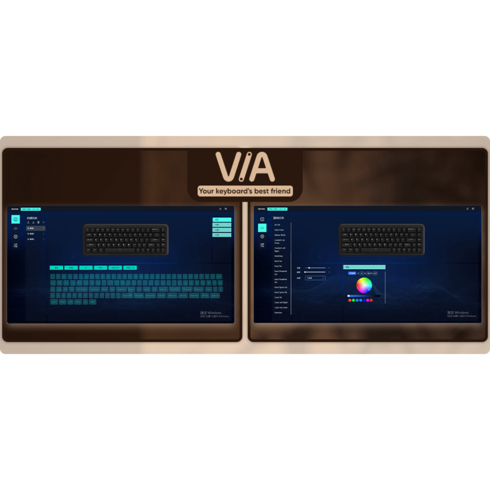 Le clavier en résine Akko YU01 – élégance, RVB et technologie innovante