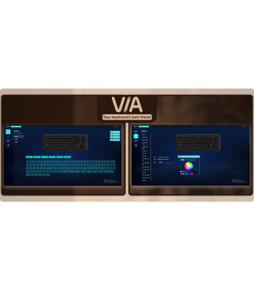 Le clavier en résine Akko YU01 – élégance, RVB et technologie innovante