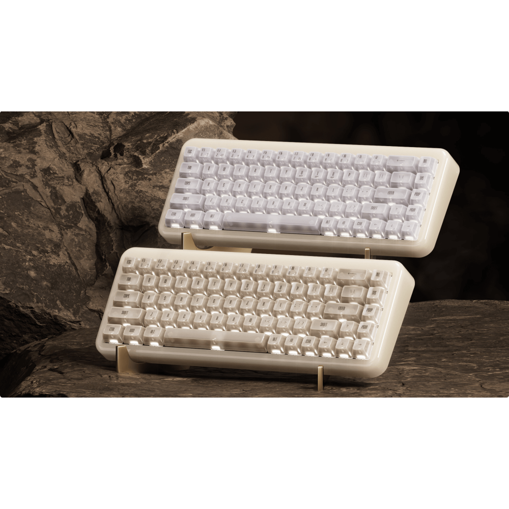 Le clavier en résine Akko YU01 – élégance, RVB et technologie innovante