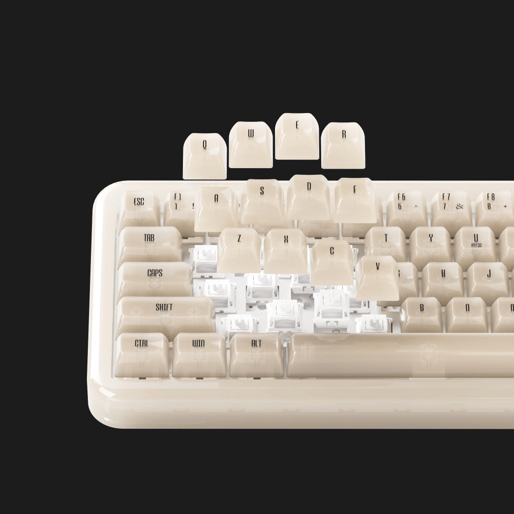 Le clavier en résine Akko YU01 – élégance, RVB et technologie innovante