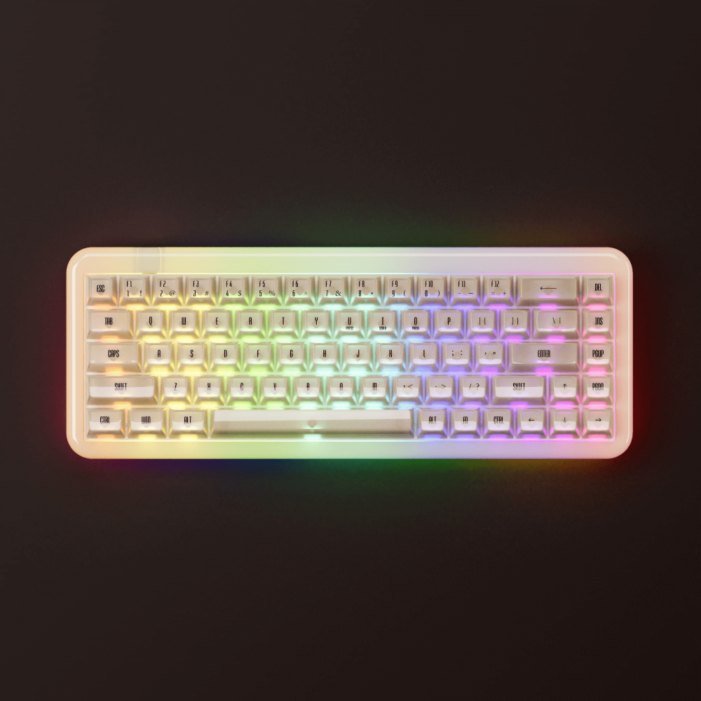 Le clavier en résine Akko YU01 – élégance, RVB et technologie innovante