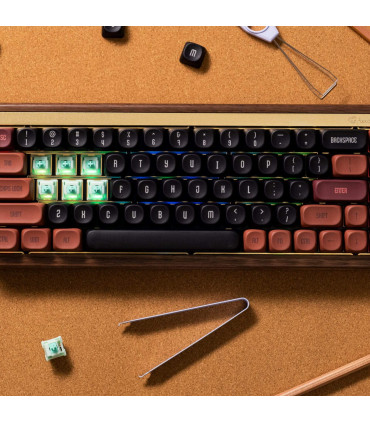 Akko MU01 Mechanische Holztastatur – Eleganz trifft Technologie