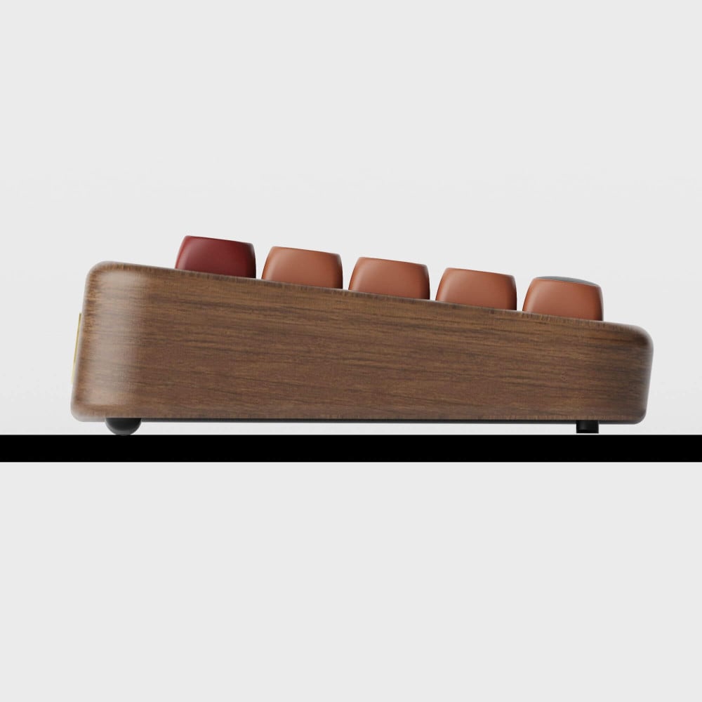 Akko MU01 Mechanische Holztastatur – Eleganz trifft Technologie