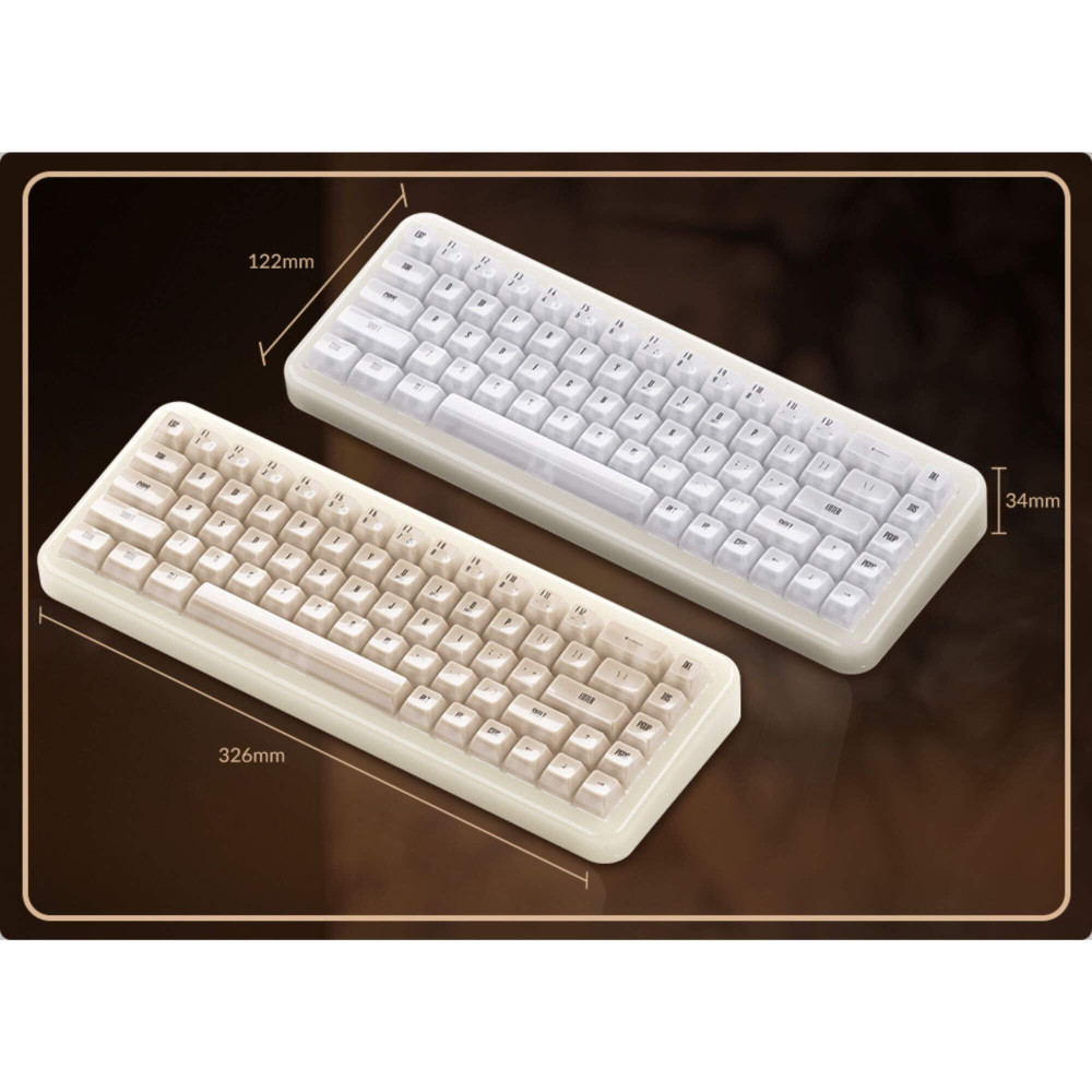 The Akko YU01 Resin Keyboard – Elegance, RGB and Innovative Technology