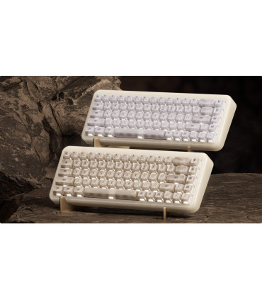 The Akko YU01 Resin Keyboard – Elegance, RGB and Innovative Technology