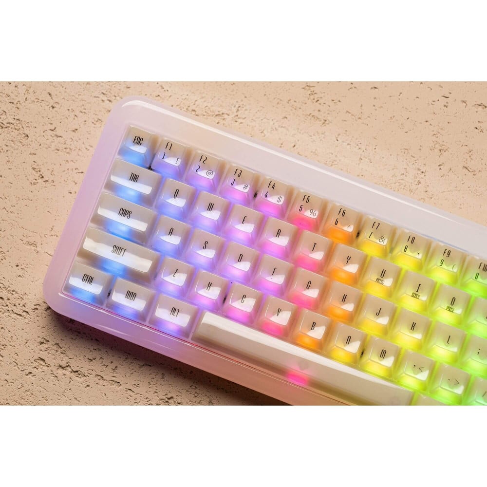 The Akko YU01 Resin Keyboard – Elegance, RGB and Innovative Technology