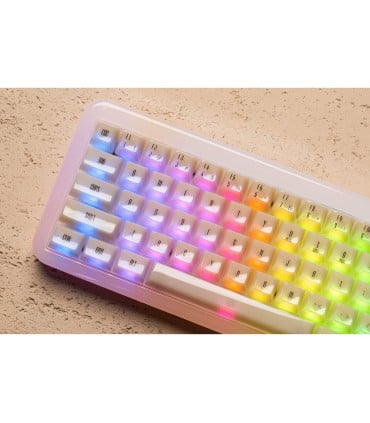 The Akko YU01 Resin Keyboard – Elegance, RGB and Innovative Technology