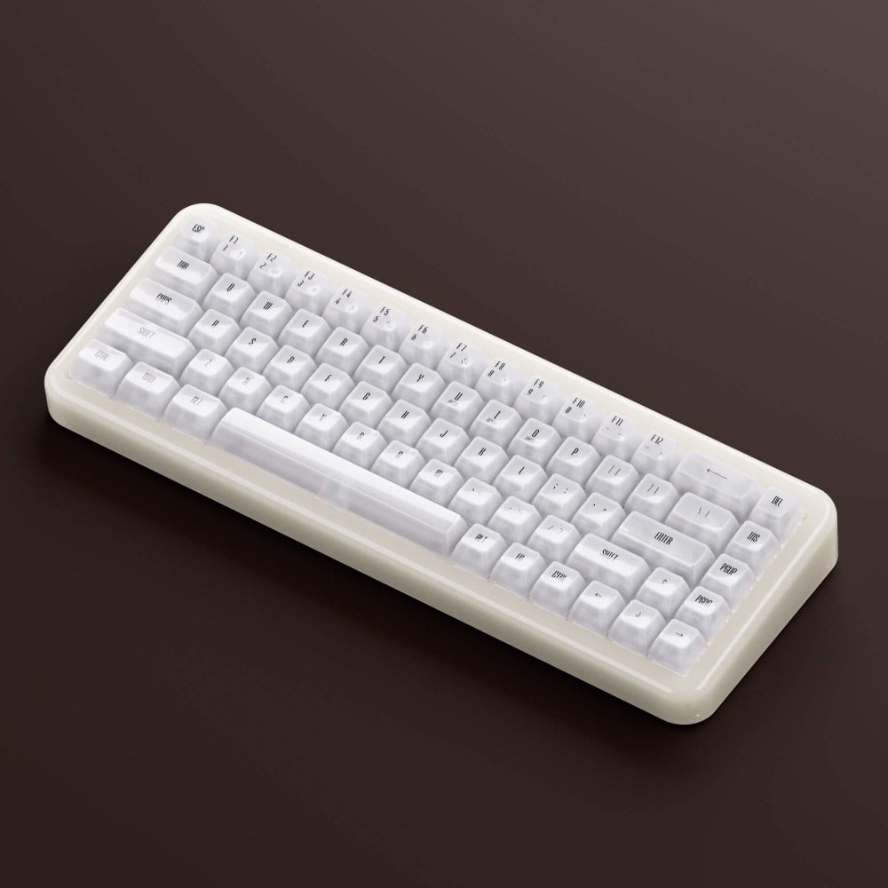 The Akko YU01 Resin Keyboard – Elegance, RGB and Innovative Technology