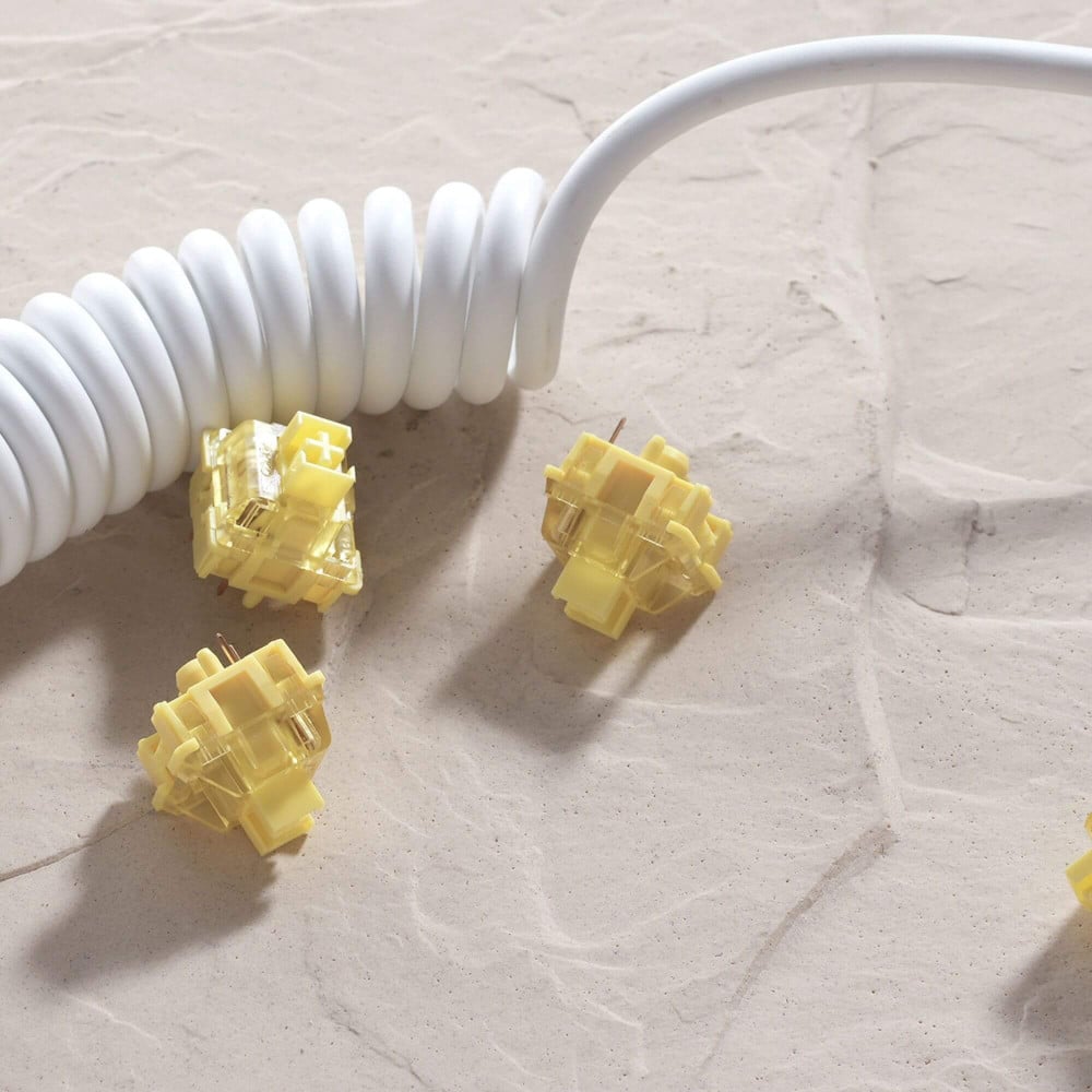 Akko V3 Cream Yellow Pro : Des commutateurs précis et fluides avec un son amélioré