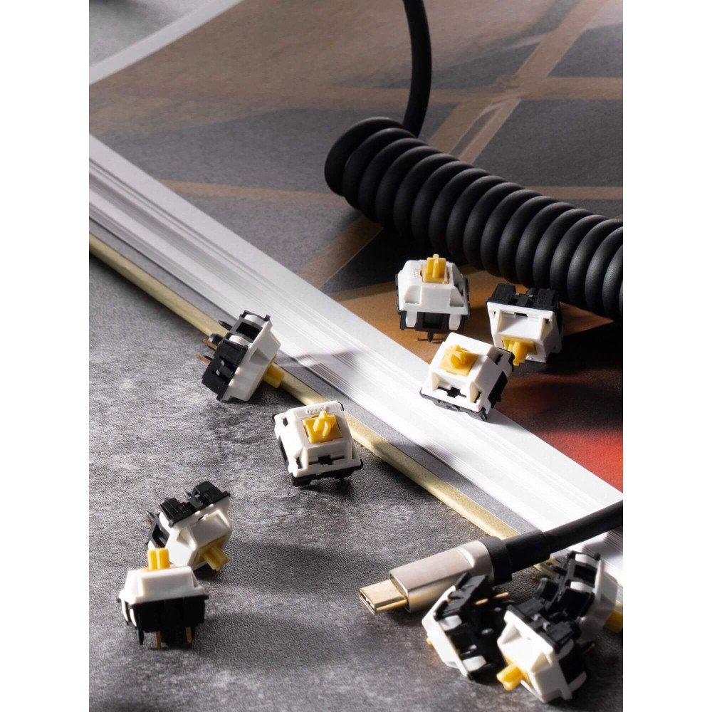 Commutateurs PenguinAkko - Silencieux, tactiles et durables pour un confort de frappe parfait