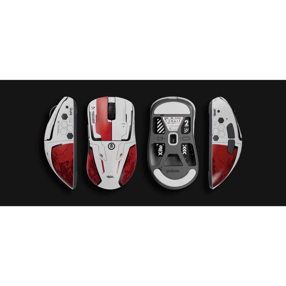 Pulsar Souris de jeu Xlite v4 - Quiccs Edition - Précision, légèreté et confort pour les joueurs