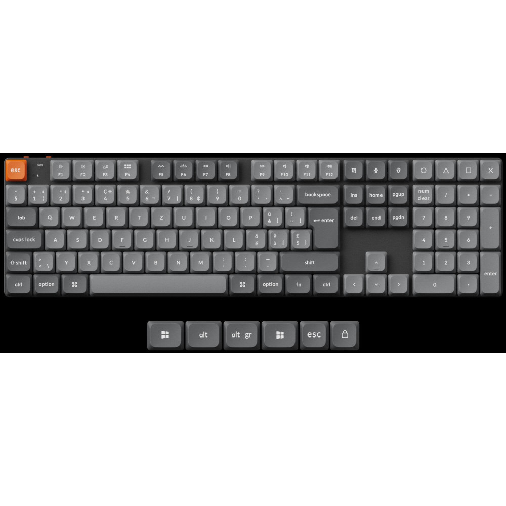 Keychron K5 Max – Clavier mécanique ultra-mince pour la productivité et les jeux