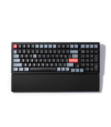 Keychron Repose-poignet en silicone - Support ergonomique pour une frappe confortable