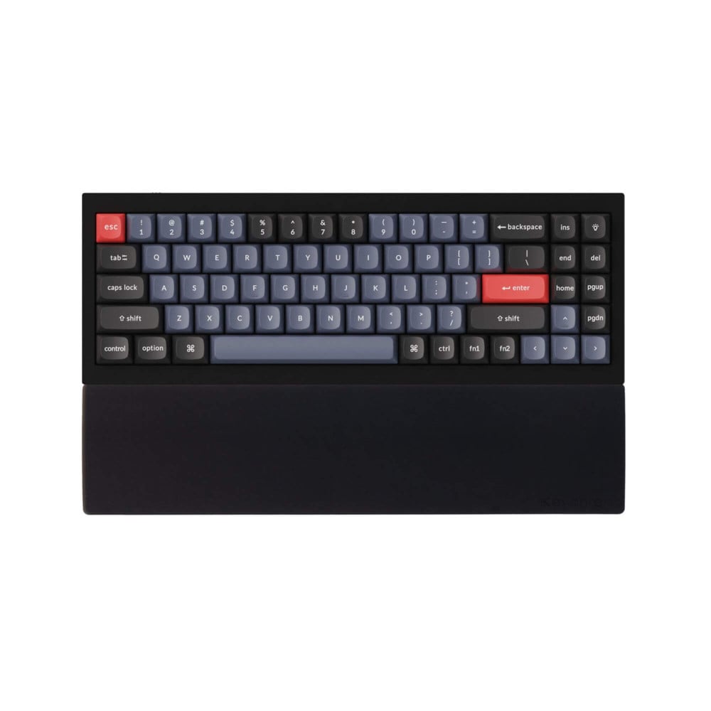 Keychron Silicone wrist rest - Ergonomic support for comfortable typing