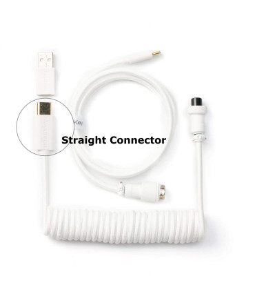 Keychron câble aviateur enroulé personnalisé pour votre clavier