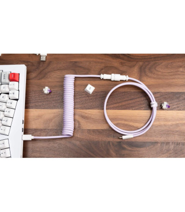 Keychron Custom Coiled Aviator Cable for your keyboard