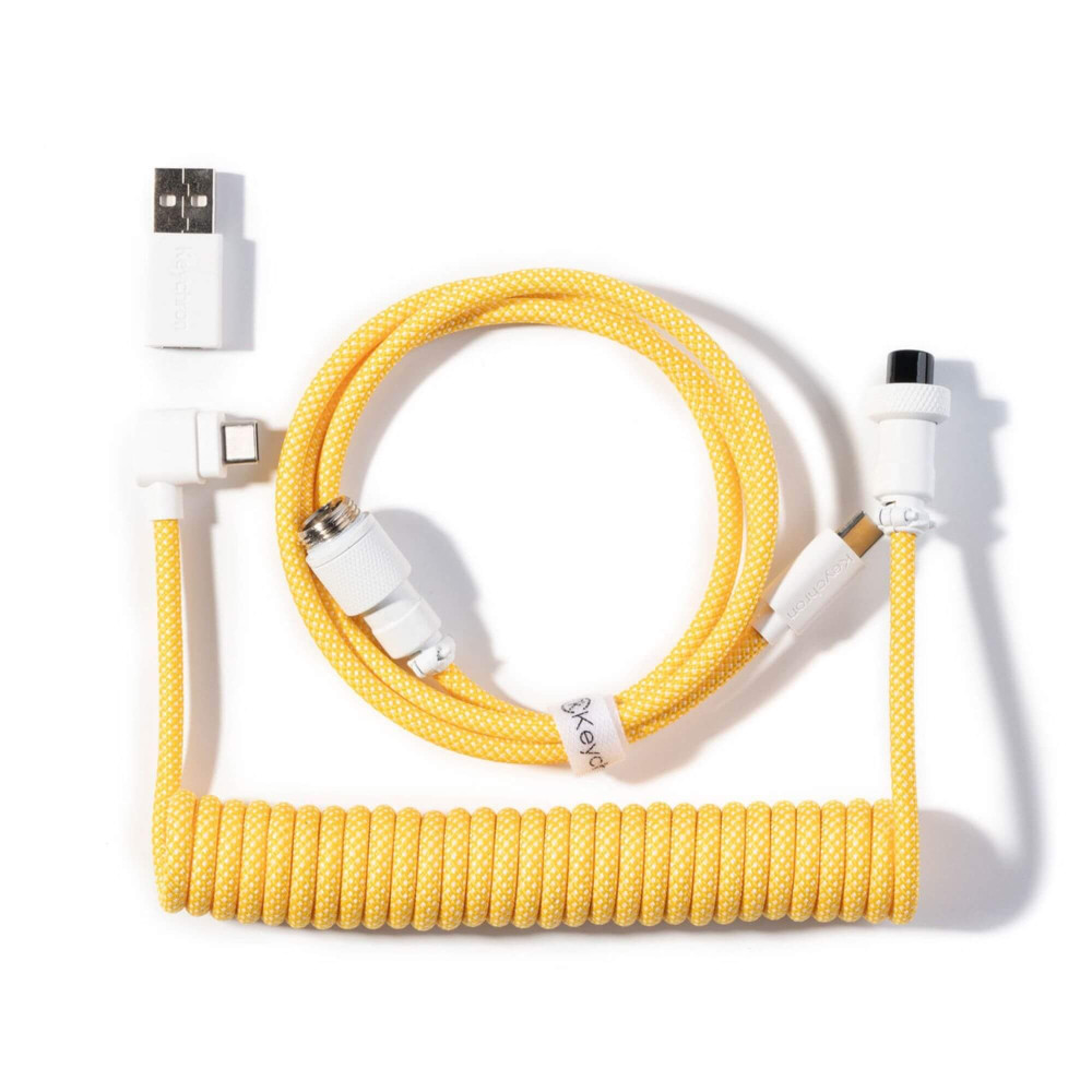 Keychron câble aviateur spiralé personnalisé pour votre clavier
