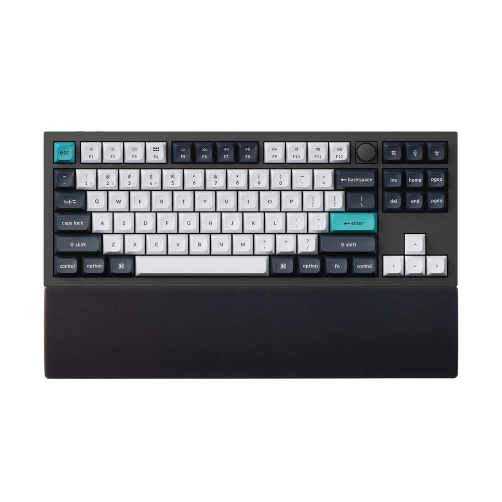 Keychron Repose-poignets en silicone Q3 / Q3 Max / V3 / V3 Max / C3 Pro