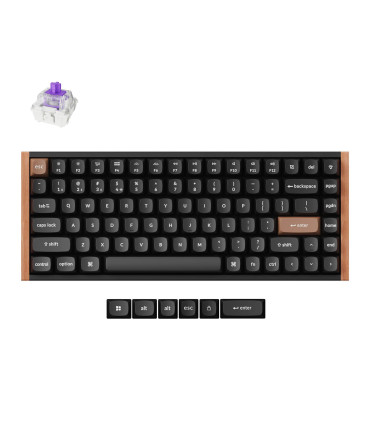 Keychron K2 HE – Magnetische Holz Tastatur für Gaming & Produktivität