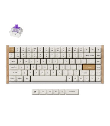 Keychron K2 HE – Clavier magnétique en bois pour le jeu et la productivité