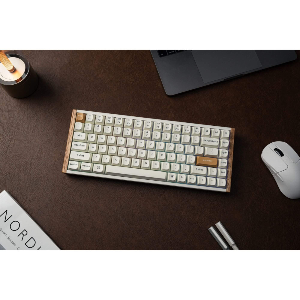 Keychron K2 HE – Magnetische Holz Tastatur für Gaming & Produktivität