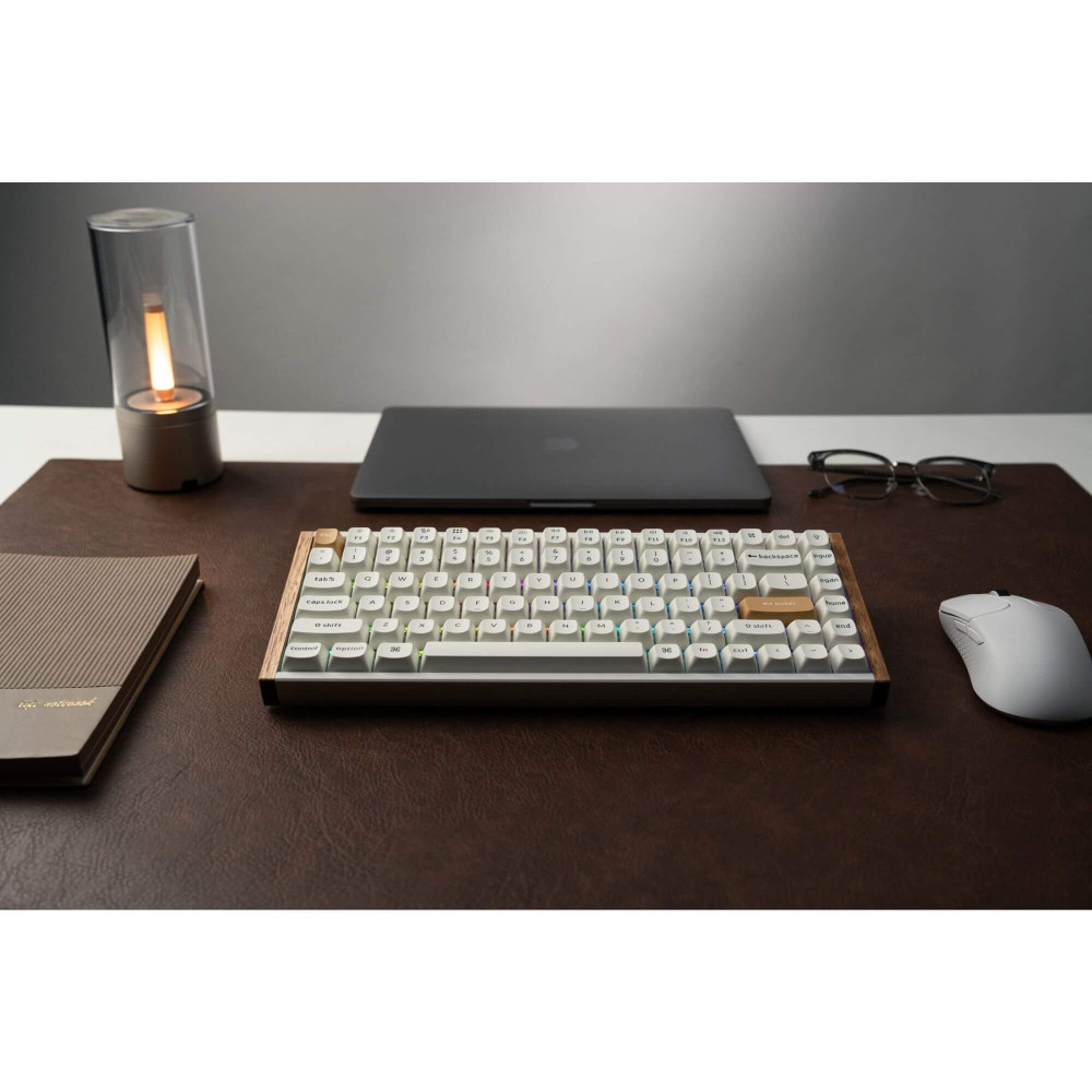 Keychron K2 HE – Magnetische Holz Tastatur für Gaming & Produktivität