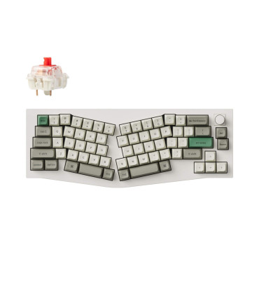 Keychron Q8 Max Alice – Ergonomic Mechanical Keyboard with VIA