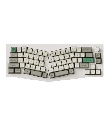 Keychron Q8 Max Alice – Ergonomische mechanische Tastatur mit VIA