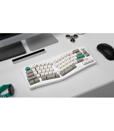 Keychron Q8 Max Alice – Ergonomic Mechanical Keyboard with VIA