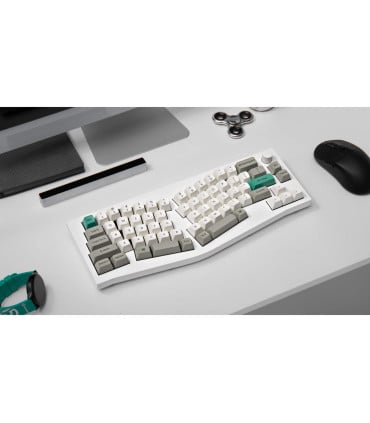 Keychron Q8 Max Alice – Ergonomic Mechanical Keyboard with VIA